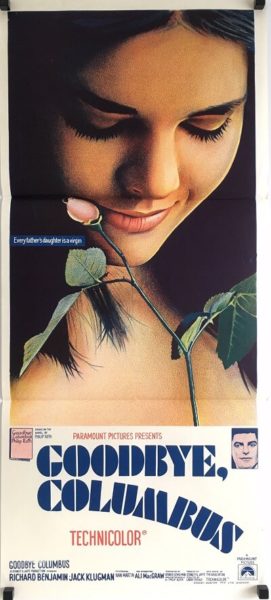 goodbye-columbus goodbye columbus daybill poster