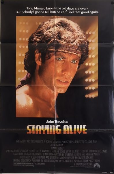Staying Alive (1) Staying Alive Original One Sheet Poster