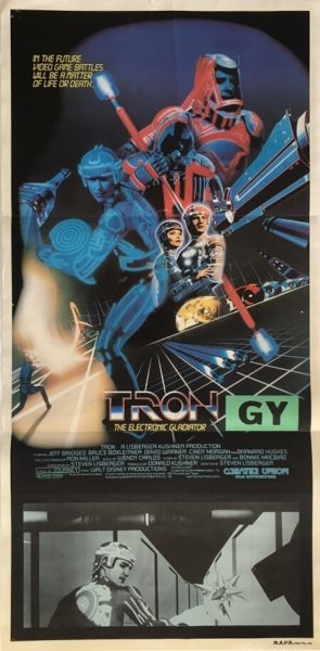 Tron daybill (1) tron australian daybill poster 1982