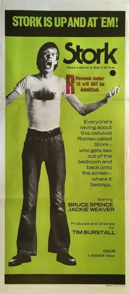 stork australian daybill poster stork australian daybill poster 1971 bruce spence