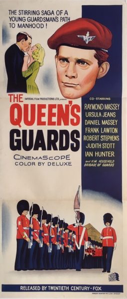 the queens guards australian daybill poster the queen's guards australian daybill poster 1961