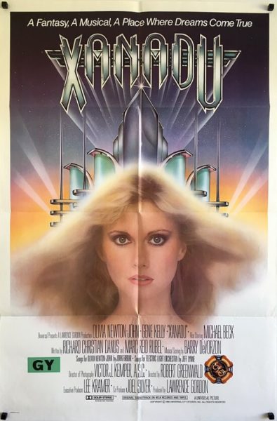 xanadu us one sheet poster xanadu us one sheet poster 1980 olivia newton john
