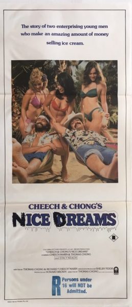 cheech and chongs nice dreams australian daybill poster cheech and chongs nice dreams australian daybill poster