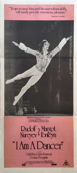 i am a dancer daybill poster i am a dancer daybill poster ballet rudolf nureyev & margot foteyn