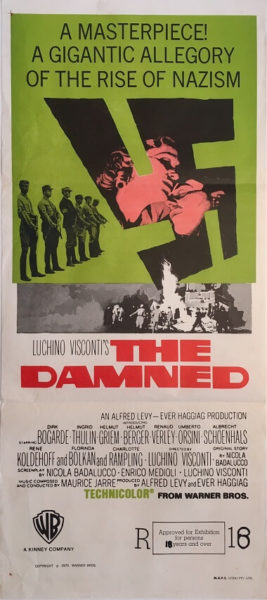 the damned australian daybill movie poster dirk bogarde the damned australian daybill movie poster dirk bogarde