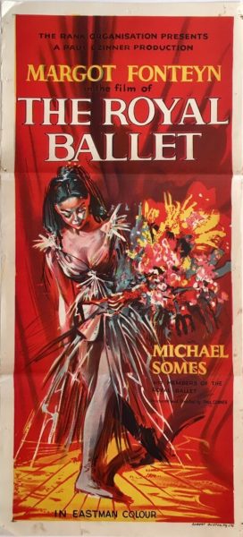 the royal ballet australian daybill poster the royal ballet australian daybill poster margot fonteyn 1960