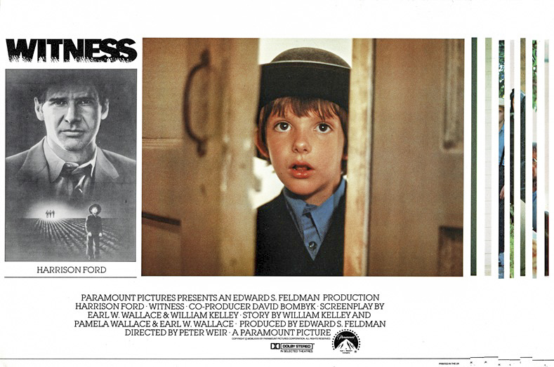 Witness Uk Lobby Card Set Harrison Ford