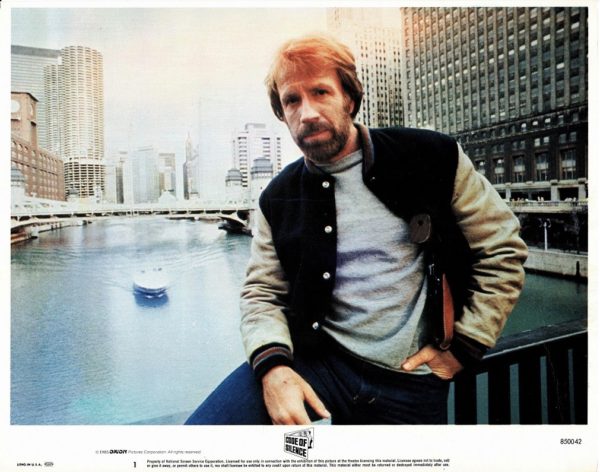 Code of Silence US Lobby Cards 1985 with Chuck Norris