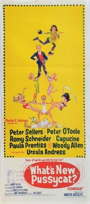 What's new pussycat Australian Daybill movie poster (7)