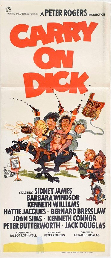Carry On Dick Australian Daybill Movie Poster 32 Carry On Dick Australian Daybill Movie Poster 32