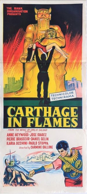 Carthage In Flames Australian Daybill Poster 18