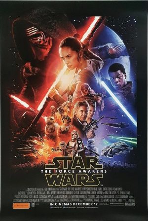 Star Wars The Force Awakens Australian One Sheet Movie Poster (26)
