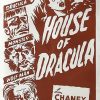 House Of Dracula Australian Rerelease Daybill Movie Poster (1)