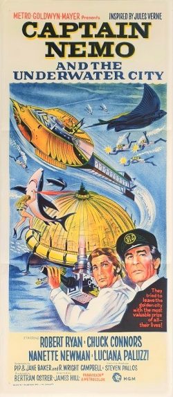 Captain Nemo And The Underwater City : The Film Poster Gallery