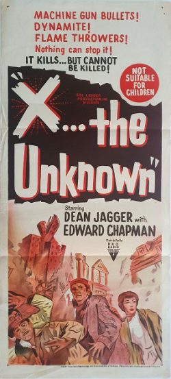 X The Unknown : The Film Poster Gallery