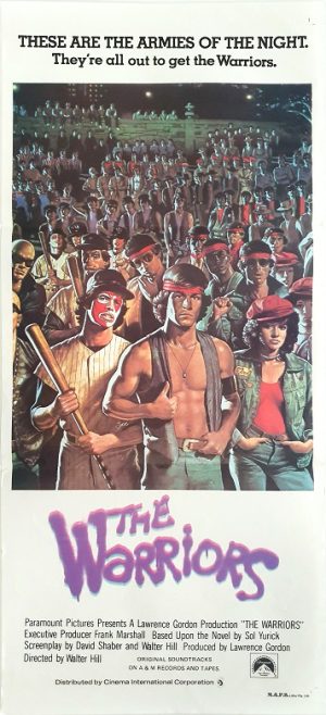 The Warriors Australian Daybill Movie Poster