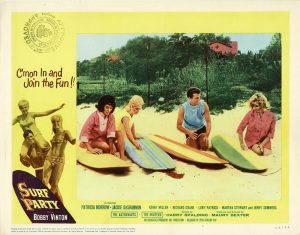 Surf Party Us Lobby Card 11 X 14