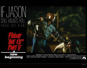 Friday The 13th Part V A New Begining Uk Movie Lobby Card (2)