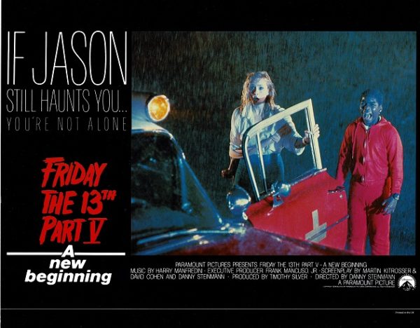 Friday The 13th Part V A New Begining Uk Movie Lobby Card (6)