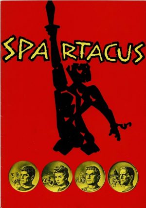 Spartacus Japanese Movie Program (1)