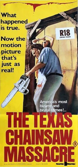 The Texas Chainsaw Massacre Australian Daybill Movie Poster (1)