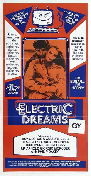 Electric Dreams Australian Day Movie Poster Boy George Heaven 17 (2)