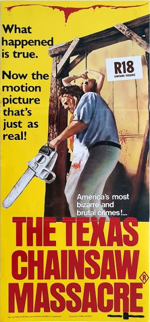 The Texas Chainsaw Massacre Australian Daybill Movie Poster Horror (1)