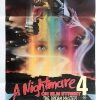 A Nightmare On Elm Street 4 Australian Daybill Movie Poster