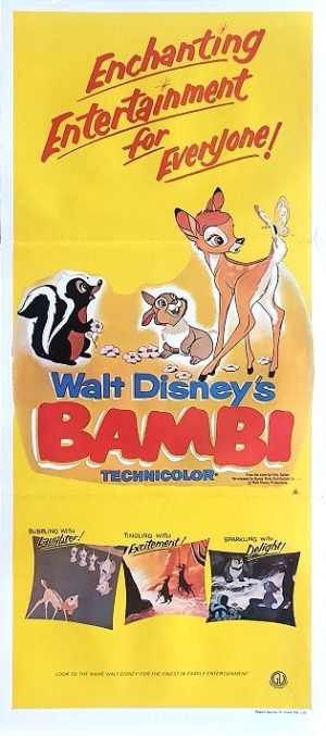 Bambi Australian Daybill Movie Poster (26)