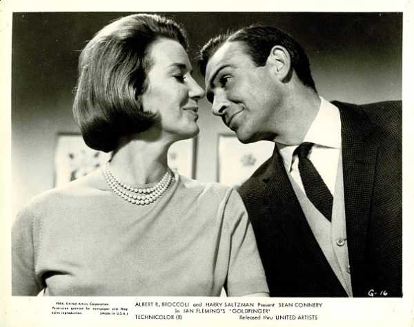 Goldfinger James Bond Sean Connery Us 8 X 10 Still (2)