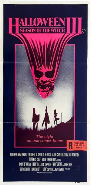 Halloween 2 Season Of The Witch Australian Daybill Movie Poster (1) Edited