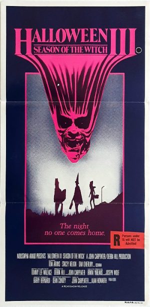 Halloween 3 Season Of The Witch Australian Daybill Movie Poster