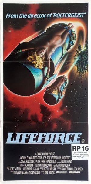 Lifeforce Australian Daybill Movie Poster
