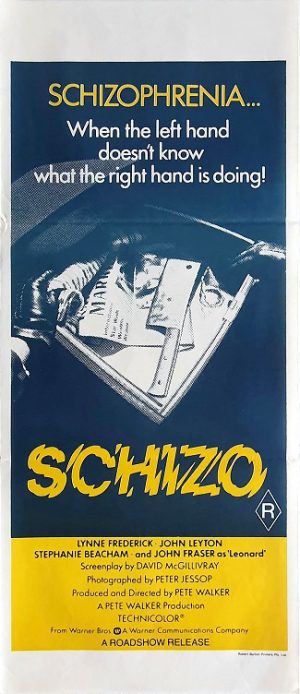 Schizo Australian Daybill Movie Poster (5)