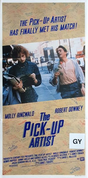 The Pick Up Artist Australian Daybill Movie Poster