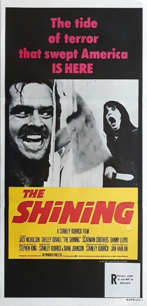 The Shining Australian Daybill Movie Poster