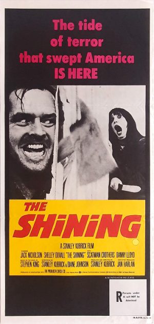 The Shining Australian Daybill Movie Poster Stanley Kubrick (1)