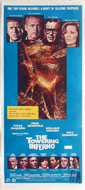 Towering Inferno Australian Daybill Movie Poster (6)