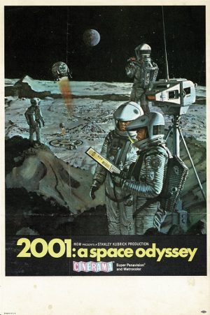 2001 A Space Odyssey Us Herald Movie Flyer Small Poster (1)