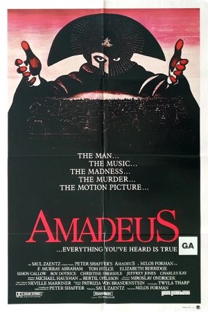 Amadeus Australian One Sheet Movie Poster (10)