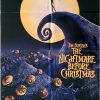 Nightmare Before Christmas Tim Burton One Sheet Movie Poster (1)