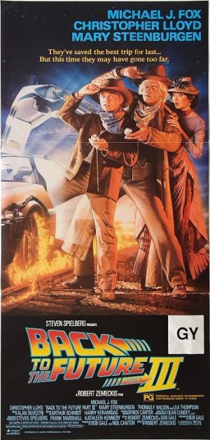 Back To The Future Part 3 Australian Daybill Movie Poster (7) Edited