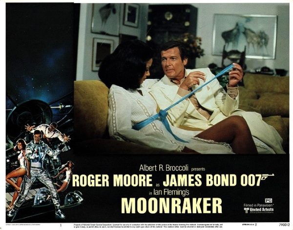 Moonraker James Bond Us Lobby Card Roger Moore