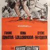 Never So Few Australian Daybill Movie Poster Steve Mcqueen