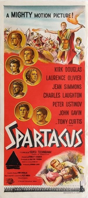 Spartacus Australian Daybill Movie Poster (3)