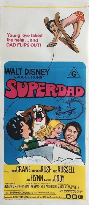 Superdad Australian Daybill Movie Poster Walt Disney (11)