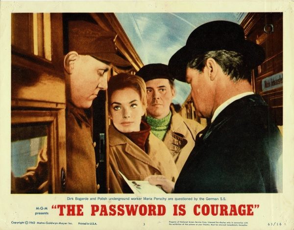 The Password Is Courage Us Lobby Card Ww2 Film Dirk Bogarde (1)