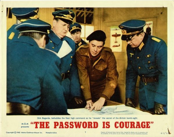 The Password Is Courage Us Lobby Card Ww2 Film Dirk Bogarde (2)