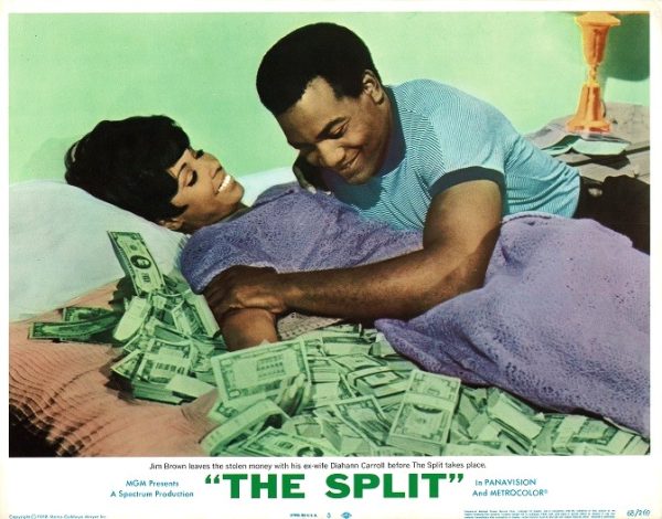 The Split Us Lobby Card Jim Brown