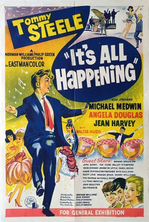 Tommy Steele Its All Happening Australian One Sheet Movie Poster (1)